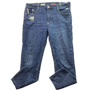 Anthropologie Pilcro Jeans Womens 28 Distressed Grunge‎ Streetwear Stretchy